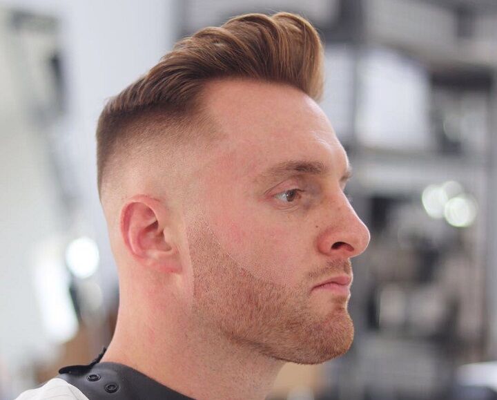 High Zero Fade en Quiff