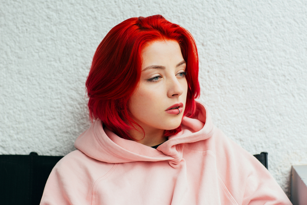 Bright True Red, een top keuze voor de beste haarkleuren voor rood haar
