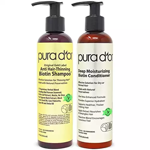 Pura D'or Anti-Thinning Shampoo en Conditioner