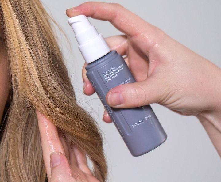 Een haarspray gebruiken