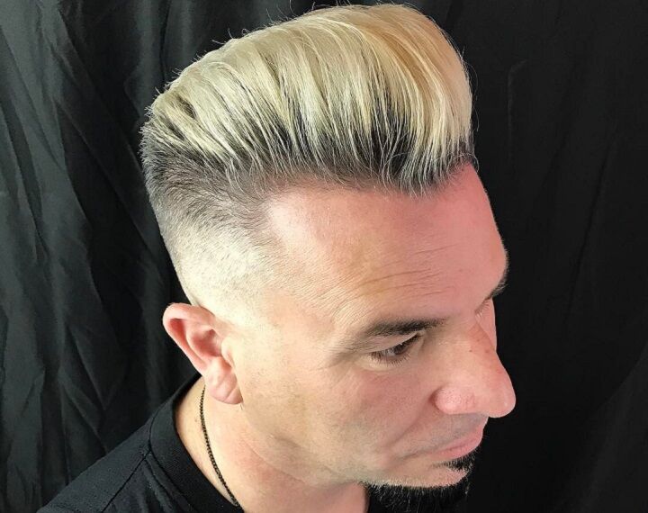 Gebleekte Pompadour