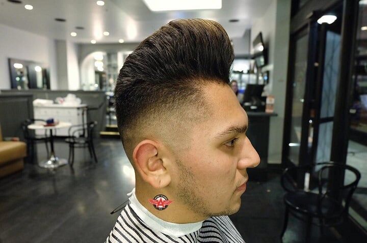 Zero Fade Pompadour