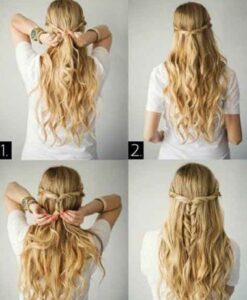 Gedraaide Fishtail Braid