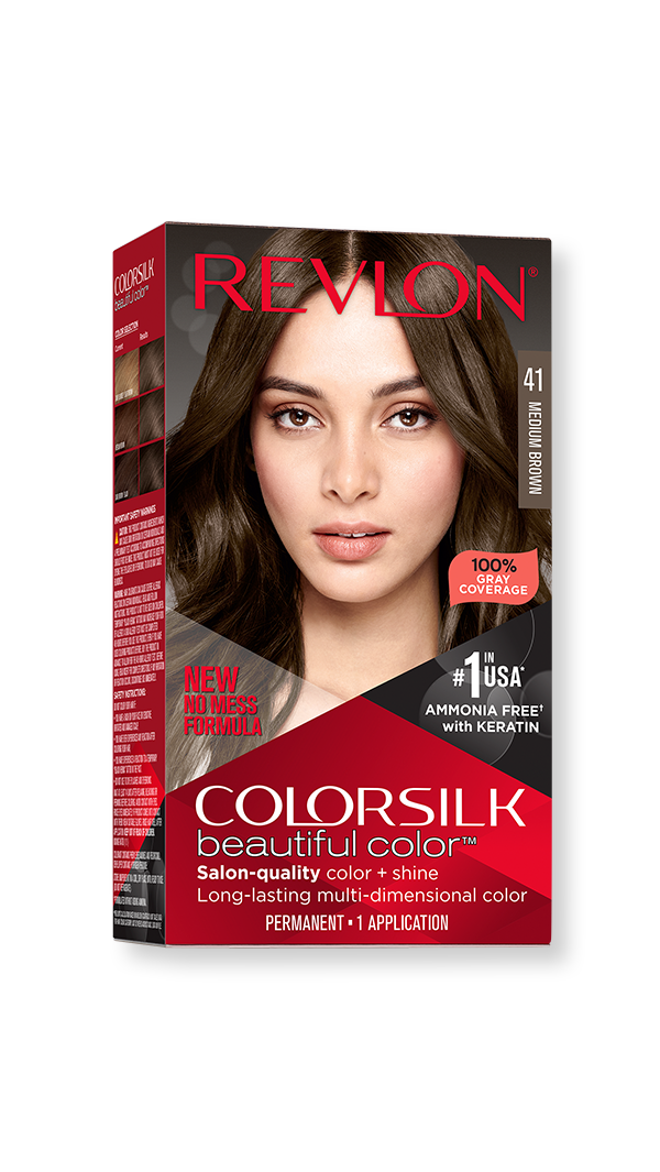REVLON ColorSilk Mooie Kleur – 41 Medium Bruin