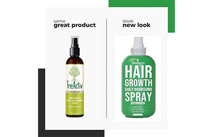 TreeActiv Hair Growth Dagelijkse voedende spray