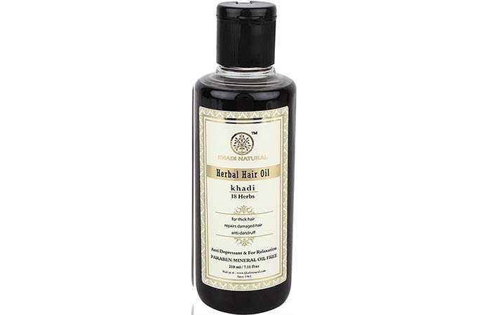 Khadi Naturals Herbal Hair Oil - Oliën voor droog haar