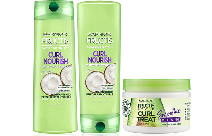 Garnier Fructis Curl Nourish Haarverzorgingssysteem