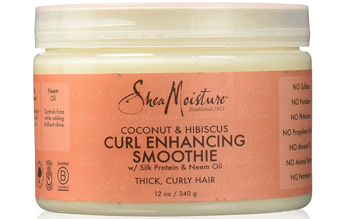 SheaMoisture Kokosnoot &Hibiscus Krul Verbeterende Smoothie