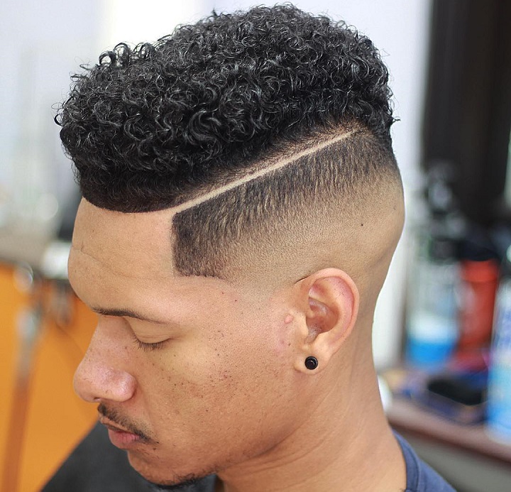 Pompadour Strakke Perm Haricut 