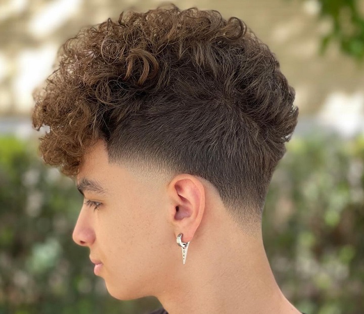 Tapered Crop Tight Perm-kapsel 