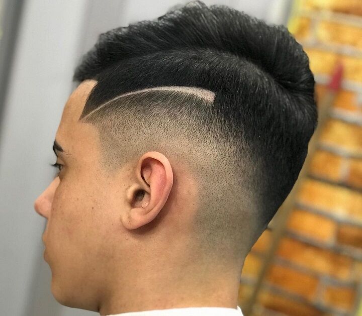 Hard Fade Cut Line