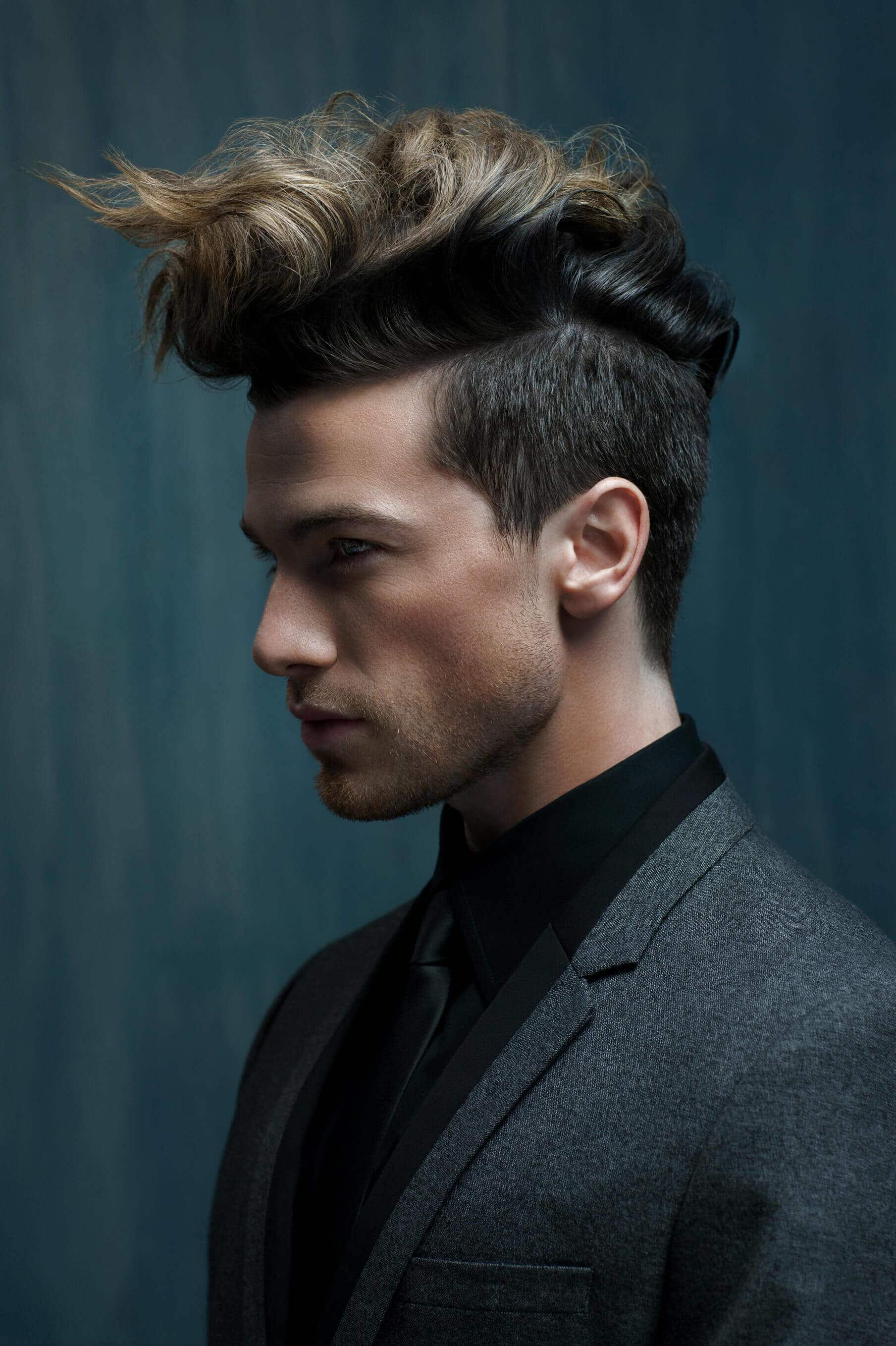 beste herenkapsels: volumineuze pompadour