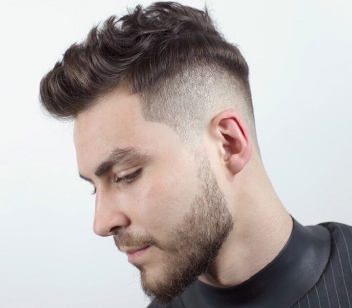 Hard Fade en Quiff