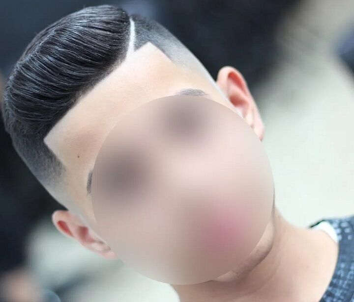 Side Part Fade 