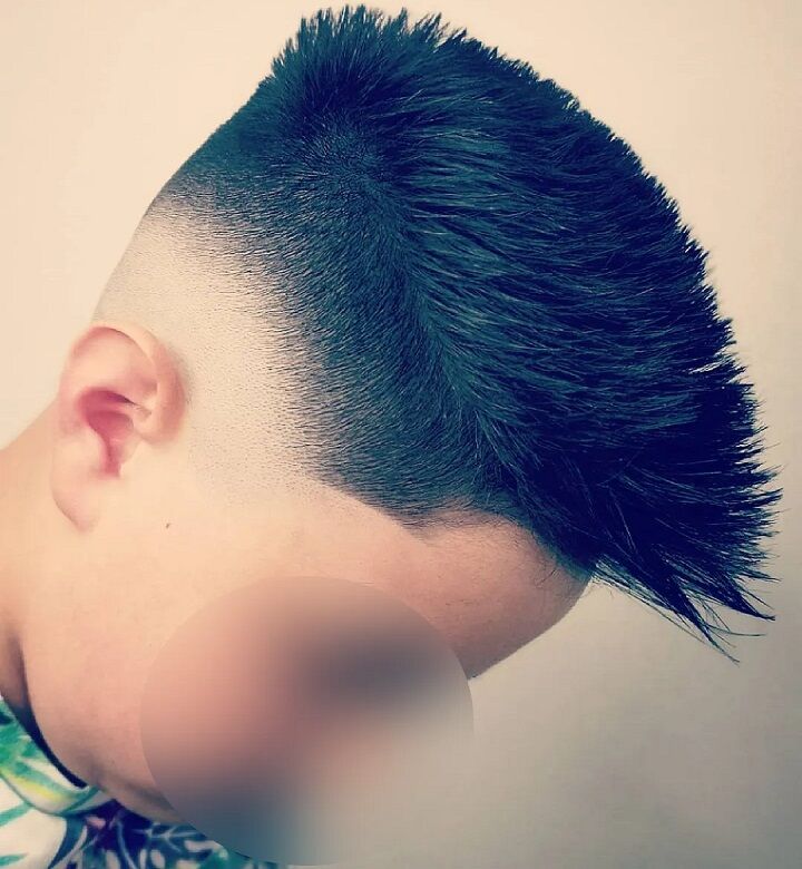 Fade Lines Dyed Bangs