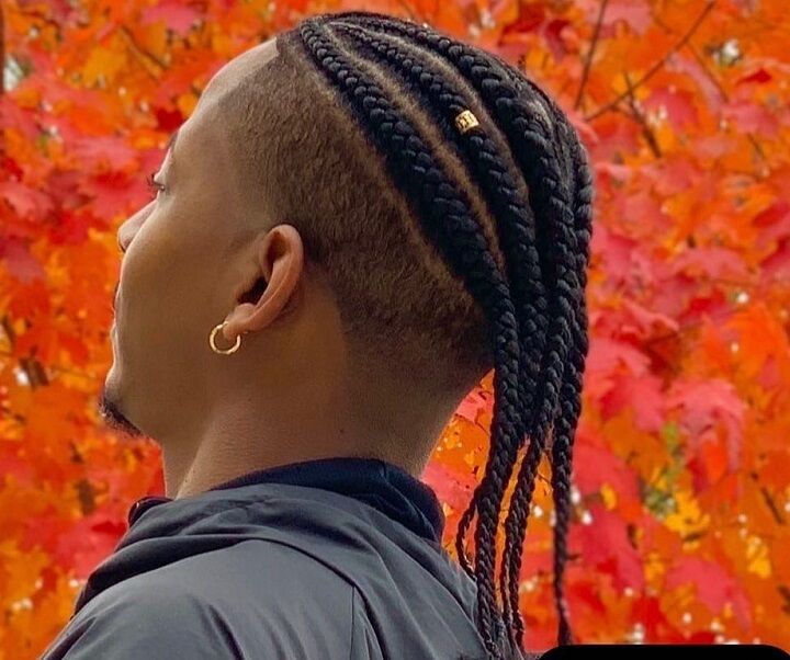 Fade Cornrow Kapsel