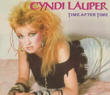 Cyndi Lauper jaren 80 kapsel