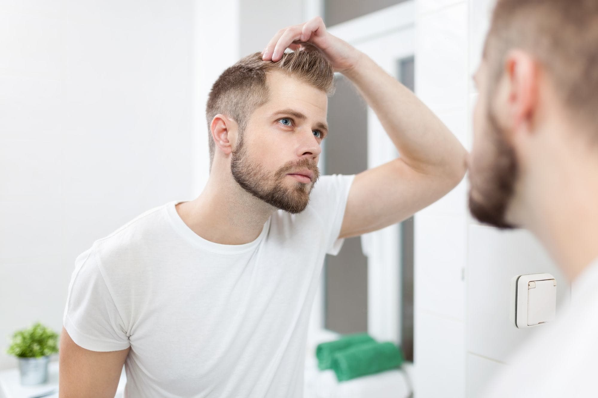 kapsels voor terugtrekkende haarlijn gelled