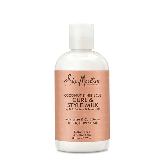 Shea Moisture Coconut &Hibiscus Curl &Style Melk 8 oz