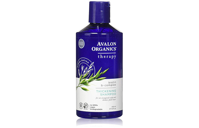 Avalon Organics Therapie Biotine B-Complex Verdikking Shampoo