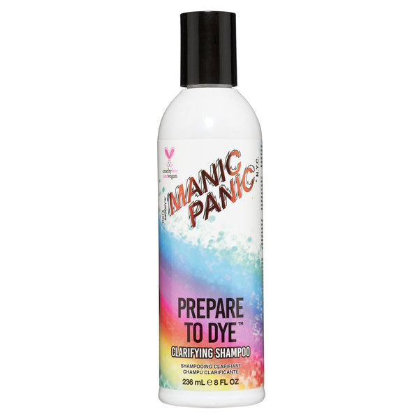 MANIC PANIC Bereid je voor om verhelderende shampoo te verven 