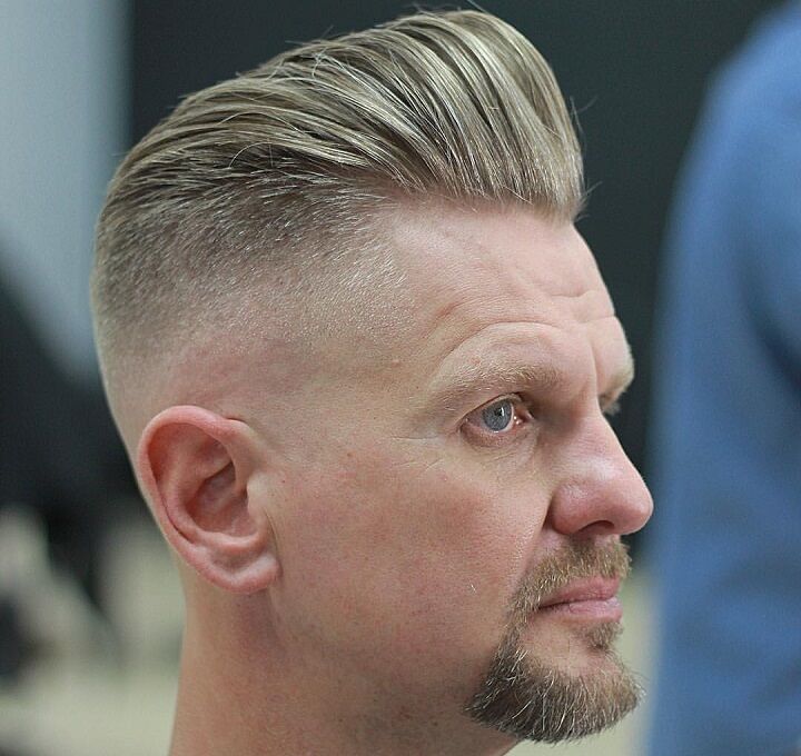 Blonde Pompadour