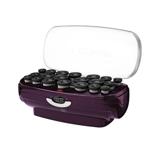 INFINITIPRO BY CONAIR Keramische Flocked Hot Roller Set met Koordhaspel en 20 Haarrollers