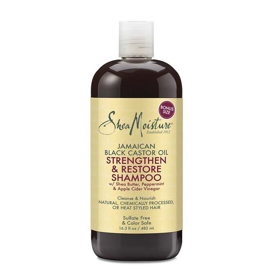 Shea Moisture Jamaican Black Castor Oil Versterken &Restore Shampoo