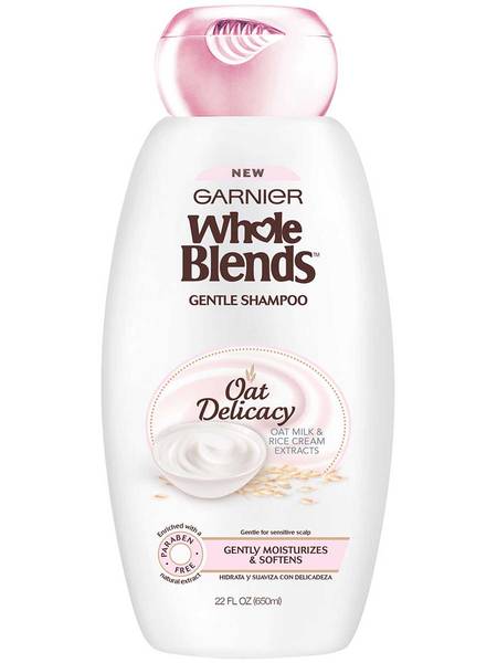 Garnier Whole Blends Gentle Shampoo Haver Delicatesse