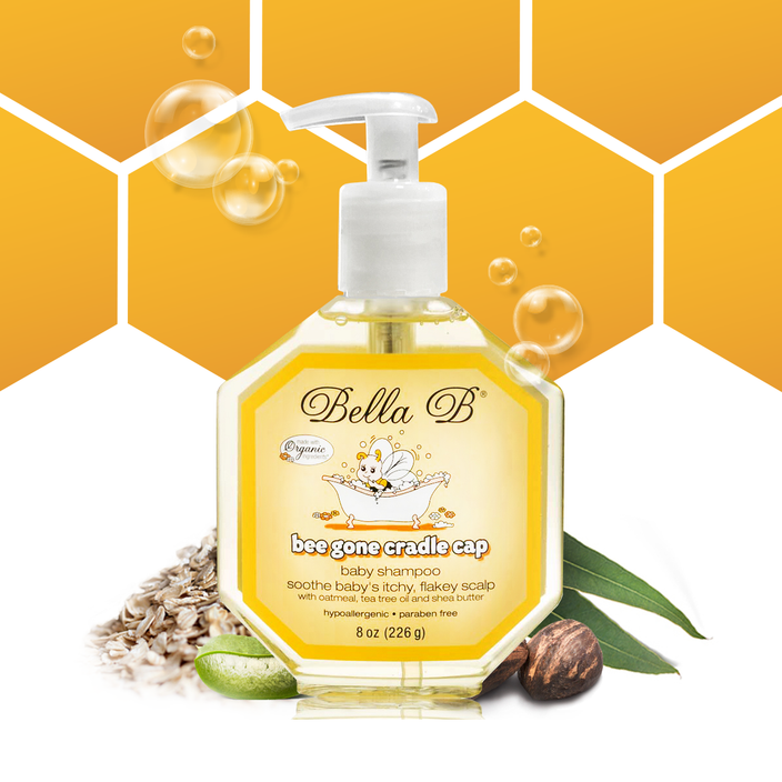 BELLA B Bee Gone Cradle Cap Baby Shampoo