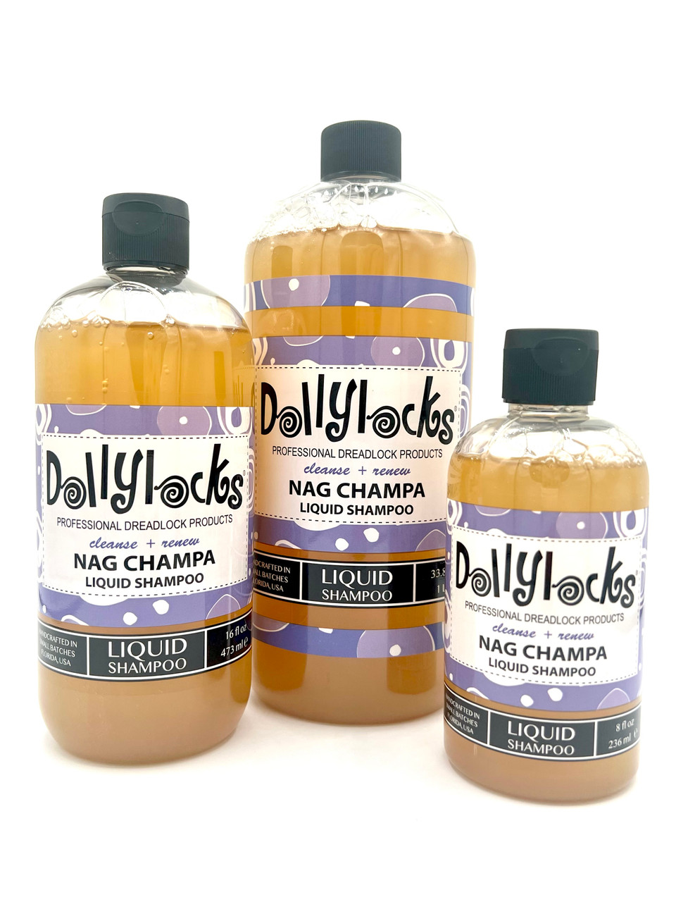 Dollylocks Nag Champa Vloeibare Shampoo