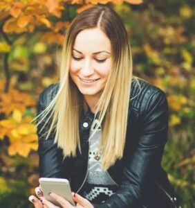 Balayage stijl voor steil haar