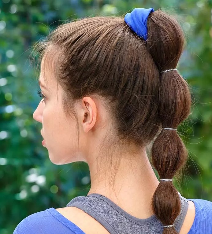 Puff Ponytail Kapsel