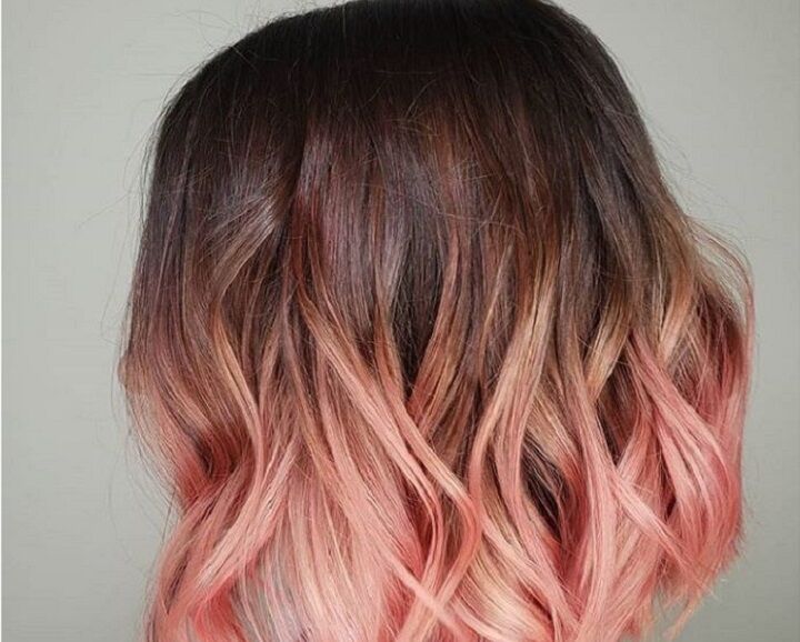 Peachy Ombre Kapsel