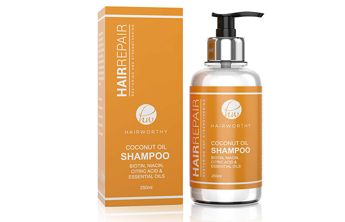 Hairworthy Hair Repair Kokosolie Shampoo