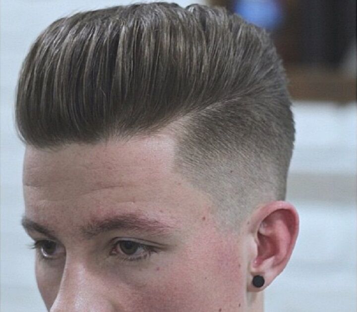 Fade Pompadour jaren 1960 kapsels