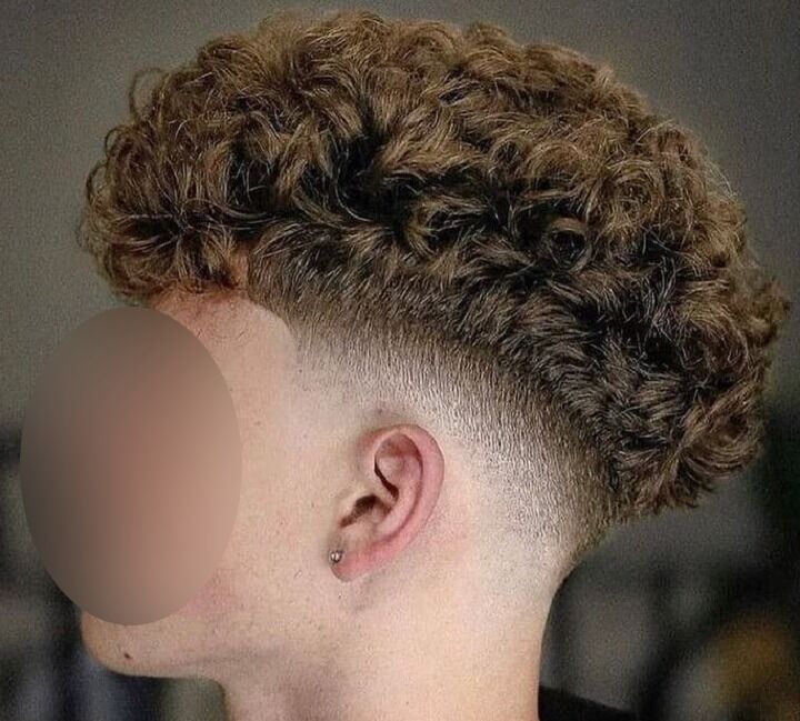 Mid Fade Krullend Top