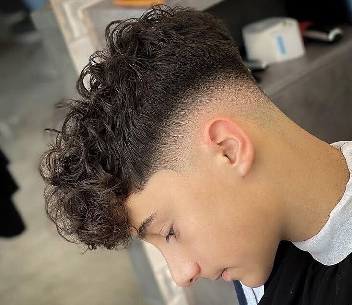 Rommelige Top Hard Fade