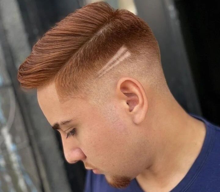 Zijgedeelte met Mid Fade Kapsel 