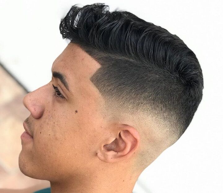 Taper Fade met Blow Up