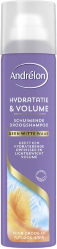 Andrelon Droogshampoo Schuimend Hydratatie & Volume 200 ml