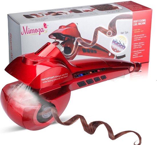 Mimoza Automatische Stoom Krultang - Wave Krultang - Hair Curler - Haarkruller Automatisch - Steampod 3.0