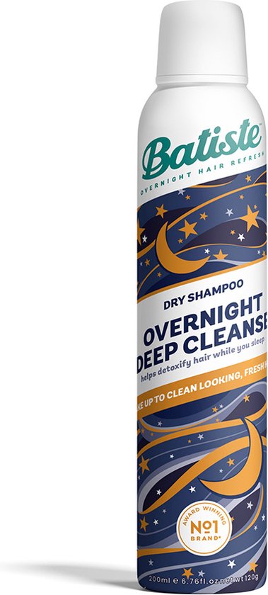 Batiste Overnight Deep Cleanse Dry Shampoo 200ML