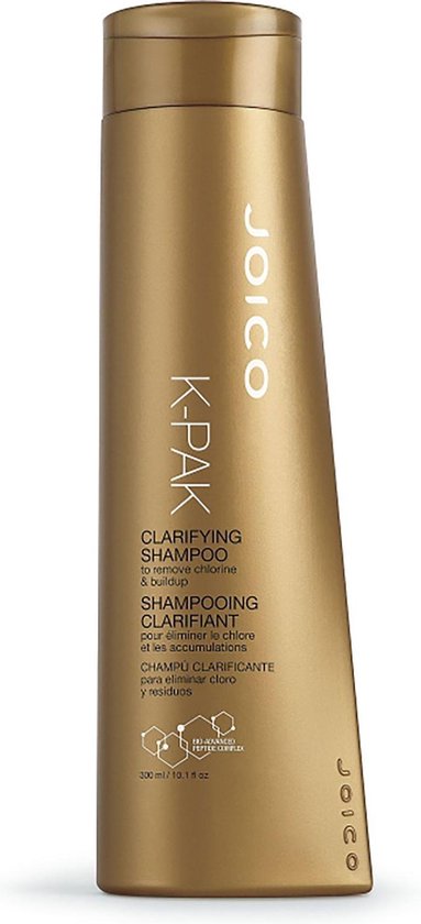 Joico K-Pak Clarifying Shampoo-300 ml - vrouwen - Voor Droog haar/Gekleurd haar