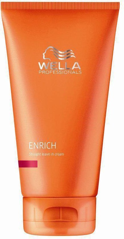 Wella Professionals Haarcrème Enrich Straight Leave In Cream 150ml