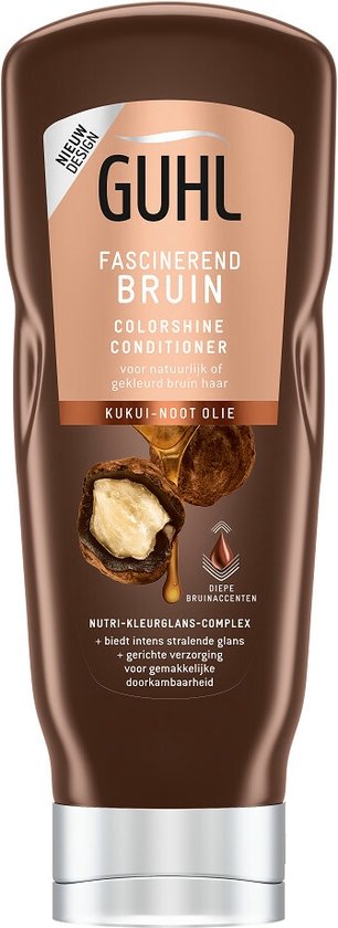 4x Guhl Conditioner Colorshine Fascinerend Bruin 200 ml