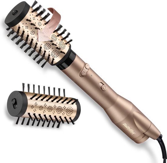 BaByliss Big Hair Dual Föhnborstel AS952E - Roterend met 2 draairichtingen - Coolshot