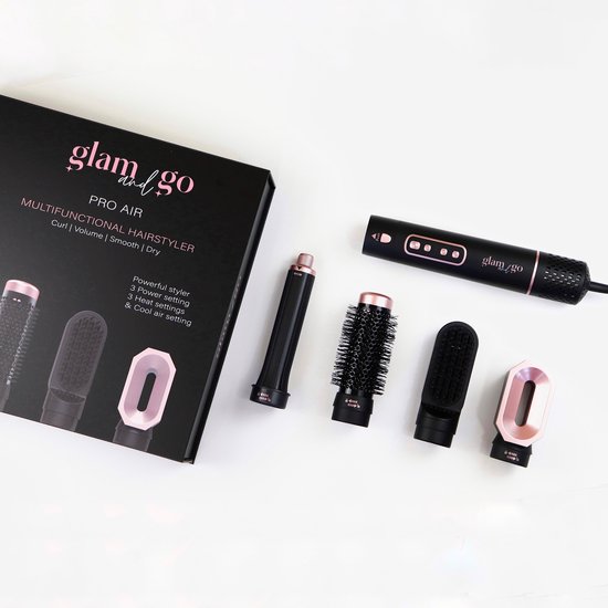 Glam and Go - Pro Air - Air wrap - Multifunctionele Haarstyler