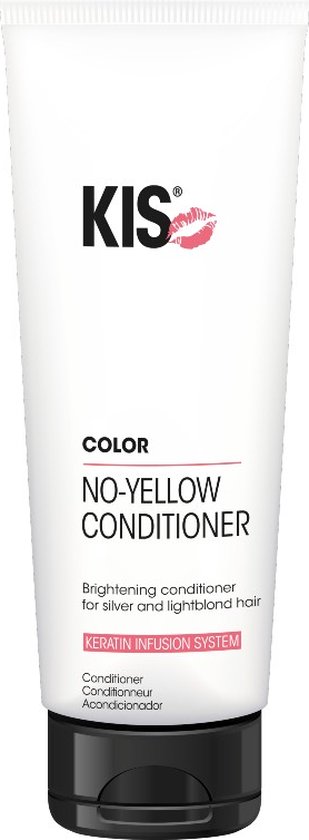 KIS No Yellow Conditioner 1000ml - vrouwen - Voor - Conditioner voor ieder haartype