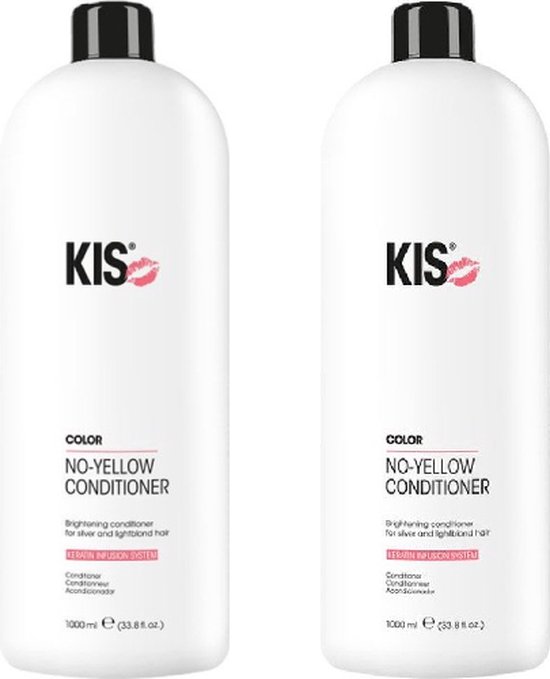 Kis - No-Yellow - Conditioner - 2 x 1000ml